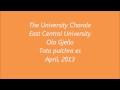 Ola Gjeilo - Tota pulchra es - The University Chorale - East Central University
