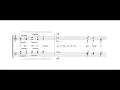 Nunc Dimittis (in English) SATB a cappella (Basden)