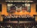 J.Brahms 'Fest und Gedenksprüche'' Op.109 by World Youth Choir @ Pretoria UniHall, South Africa 2007