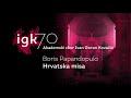 Boris Papandopulo: Hrvatska misa